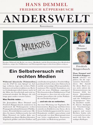cover image of Anderswelt